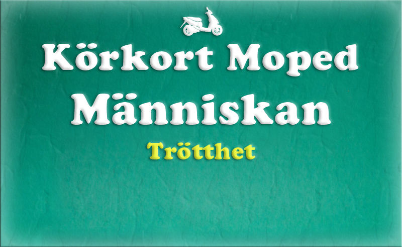 Gratis teoriboken: Människan / Trötthet