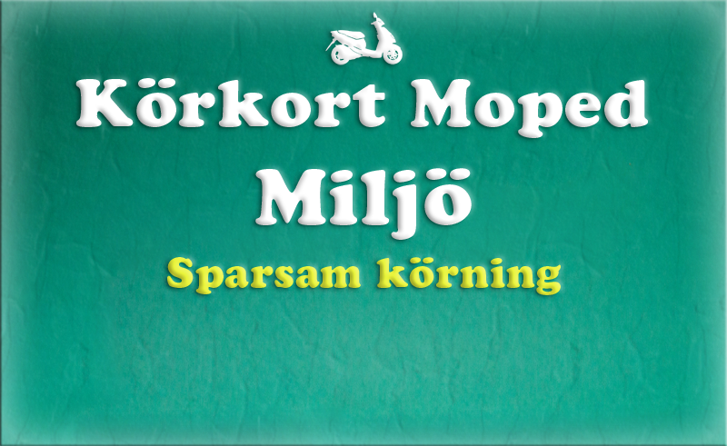 Gratis teoriboken: Miljö / Sparsam körning