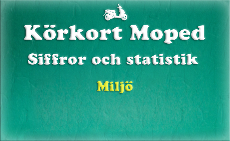 Gratis teoriboken: Siffror och statistik / Miljö