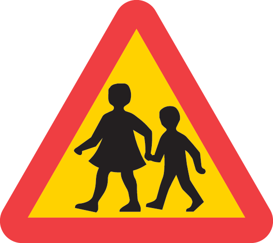 Oskyddade trafikanter – Barn · 3/3