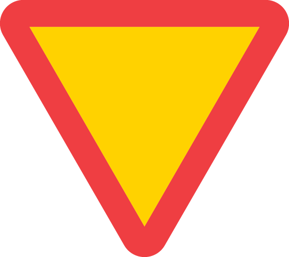 Väjningsregler – Väjningsplikt · 1/2 · 2/2