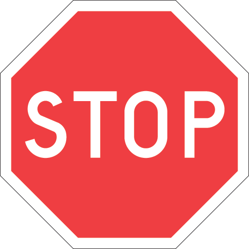 Väjningsregler – Stopplikt