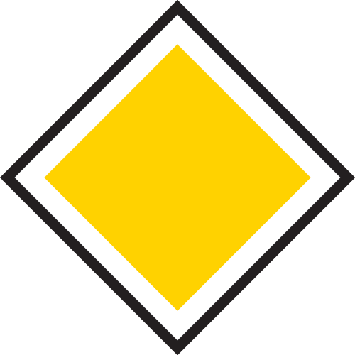Väjningsregler – Huvudled