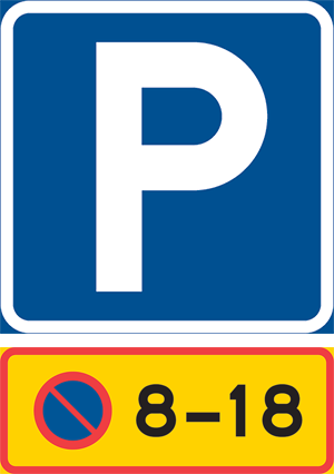 Parkeringsregler – Särskilda bestämmelser för stannande och parkering