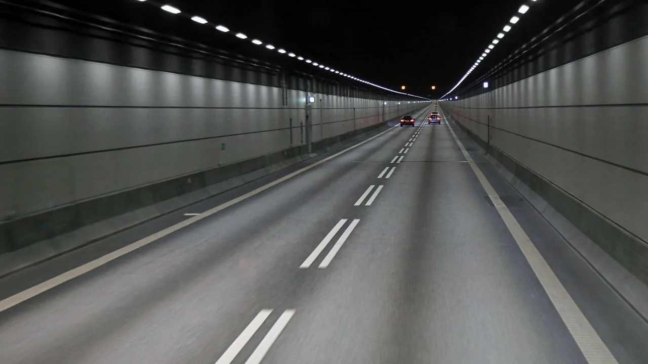 Placering och körfältsval – Reversibelt körfält