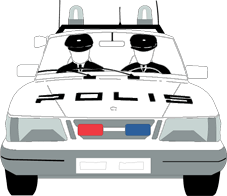 Tecken och signaler – Polismans tecken · 3/4